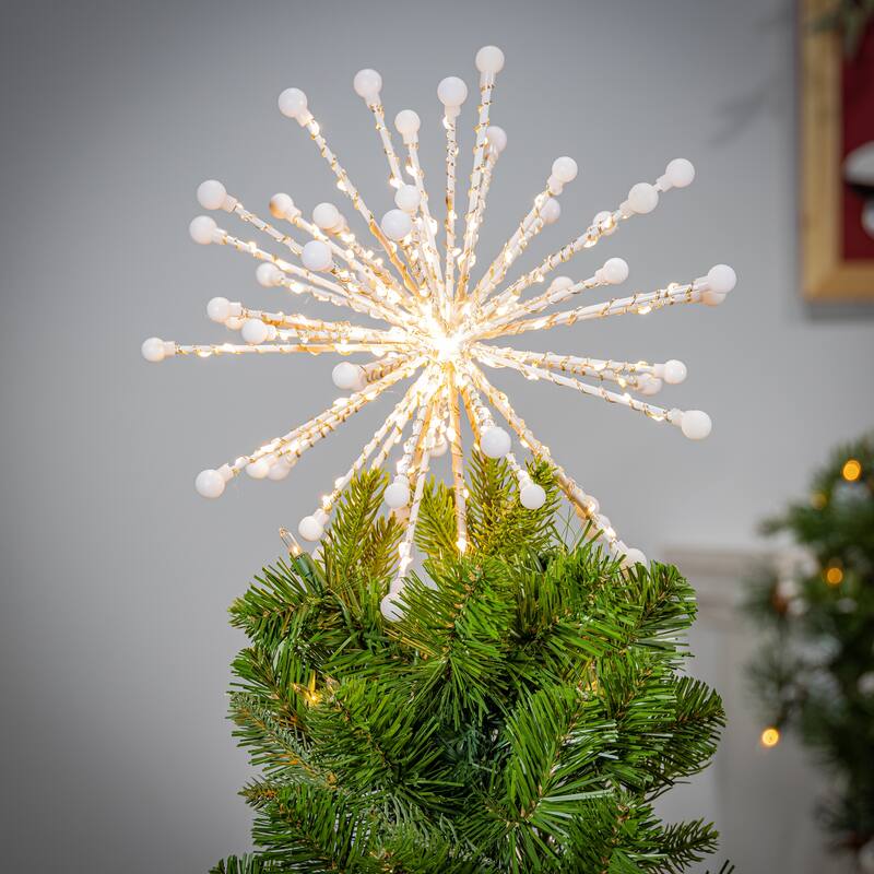 Modern Starburst Christmas Tree Topper