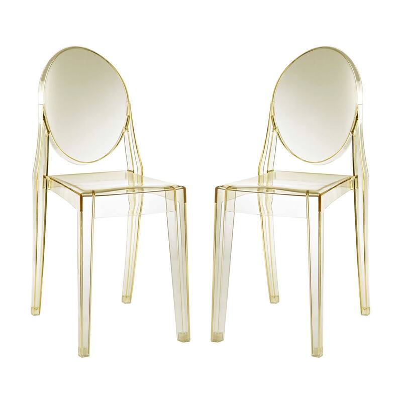 Casper Dining Chairs Set of 2 - Yellow