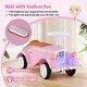 preview thumbnail 30 of 28, Gymax Kids Ride on Push Car w/ Steering Wheel Horn & Light Under Seat