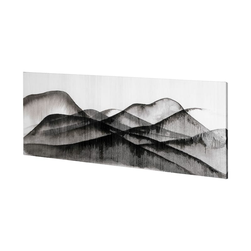 Beyond the Rainy Hills (85 x 34) Canvas Art Print