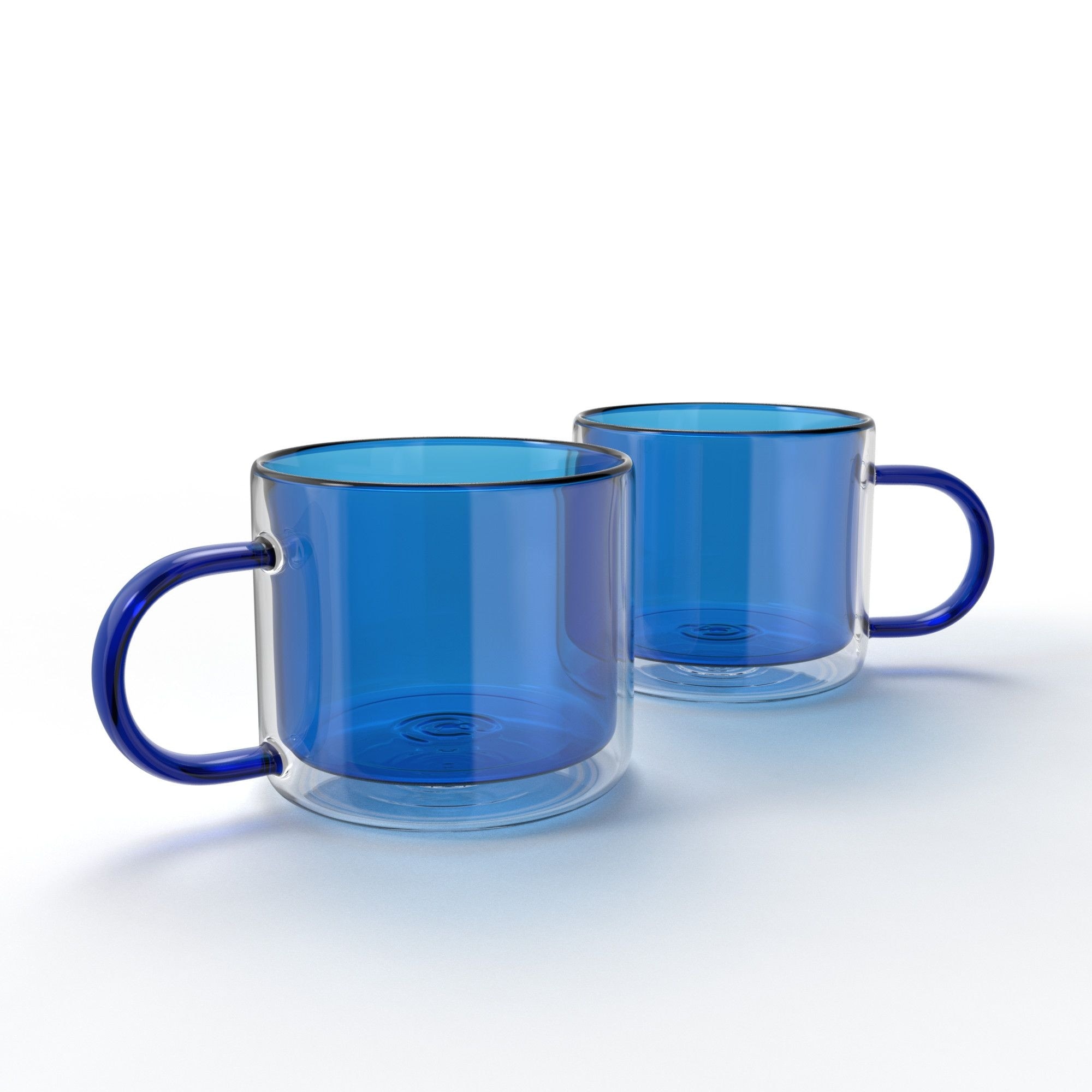 Elle Decor Set of 2 Double Wall Coffee Cups
