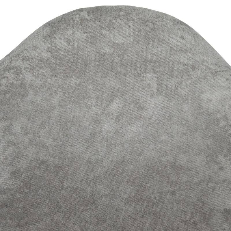 Willow Velvet Accent Armchair with Eiffel Chrome Base Set of 2 by LeisureMod