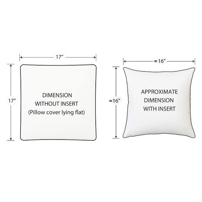 Spheres Cotton 17x17 Throw Pillow with Polyfill Insert