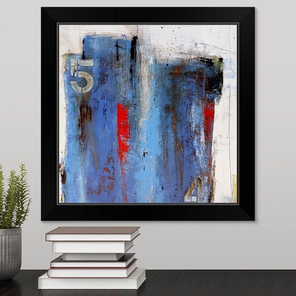 "District 54" Black Framed Print