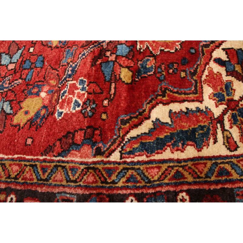 ECARPETGALLERY Hand-knotted Sarabi Red Wool Rug - 8'6 x 10'11