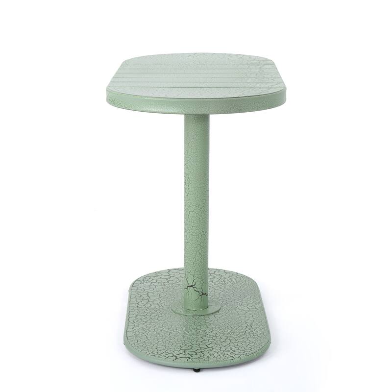 Moniva Bistro Set, Curved silhouettes and a matte finish blend modern design with fun,