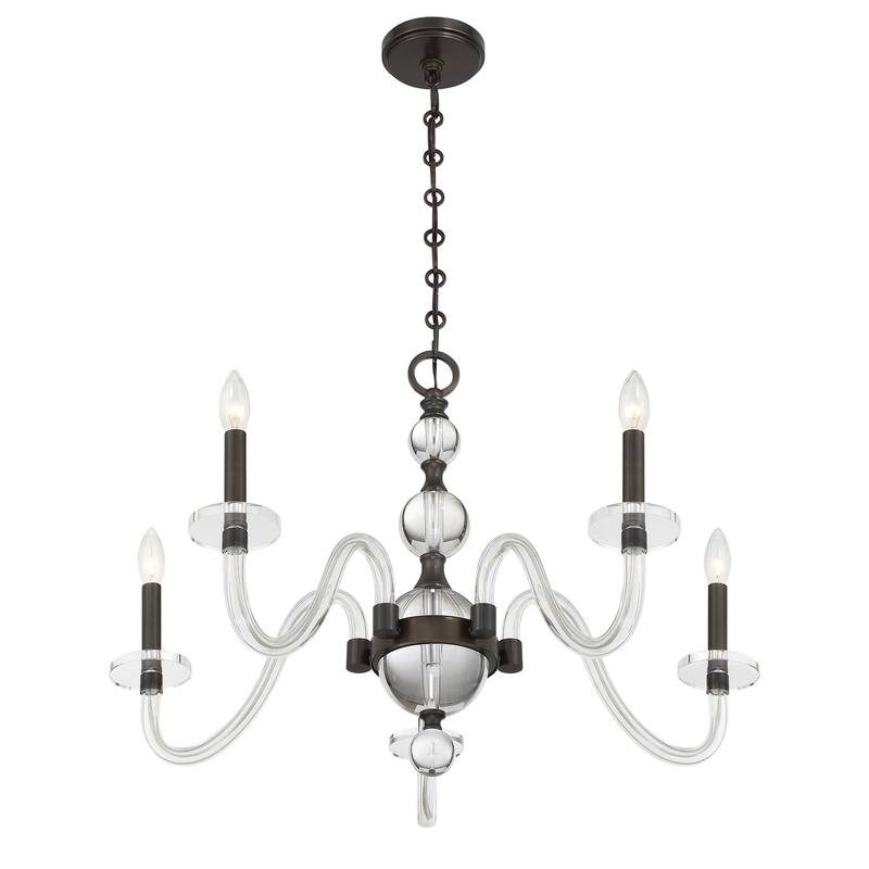 Savoy House 1-4277-5 Aragon 5 Light 29" Wide Taper Candle Style