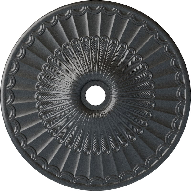 36 5/8"OD x 3 5/8"ID x 2 3/8"P Galveston Ceiling Medallion