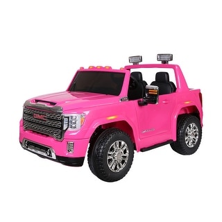24V 4x4 GMC Denali 2 Seater Ride on Car Pink