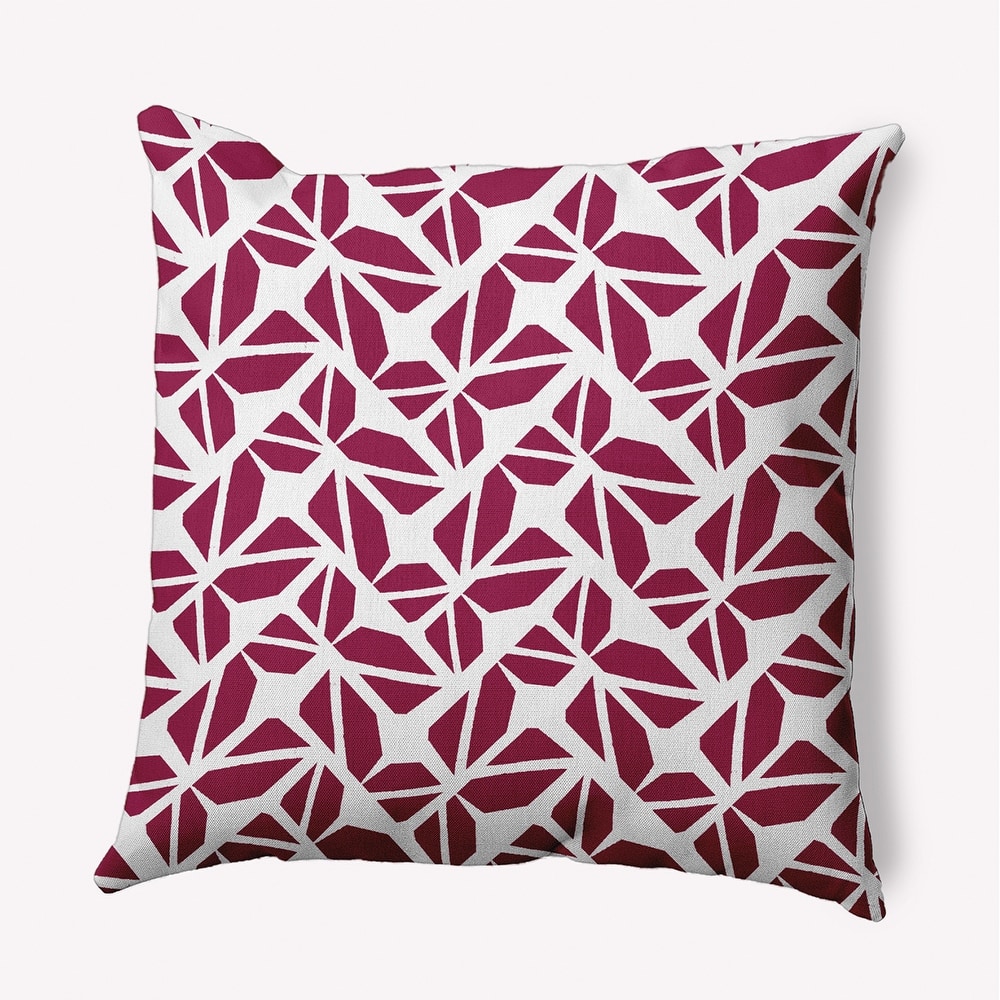 Kaleidoscope Graffiti Indoor/Outdoor Throw Pillow