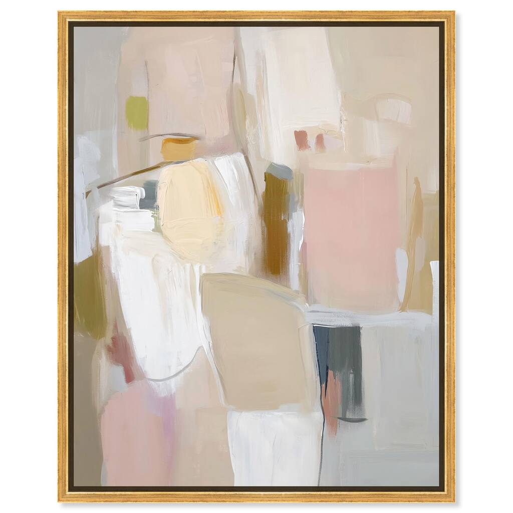 Apricot Cream II Canvas by Art Remedy