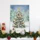 Cardinals and Christmas-Premium Gallery Wrapped Canvas - Ready to Hang