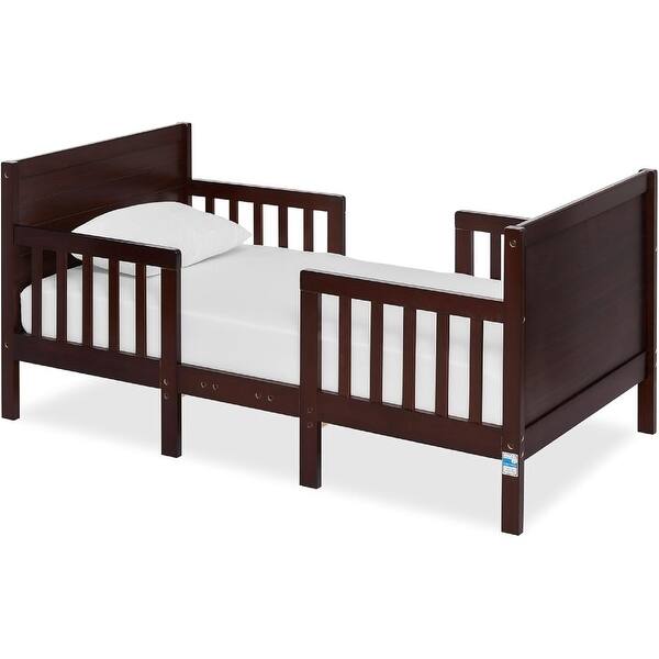 slide 2 of 7, Dream On Me Hudson 3 in 1 Convertible Toddler Bed Espresso Espresso - Toddler