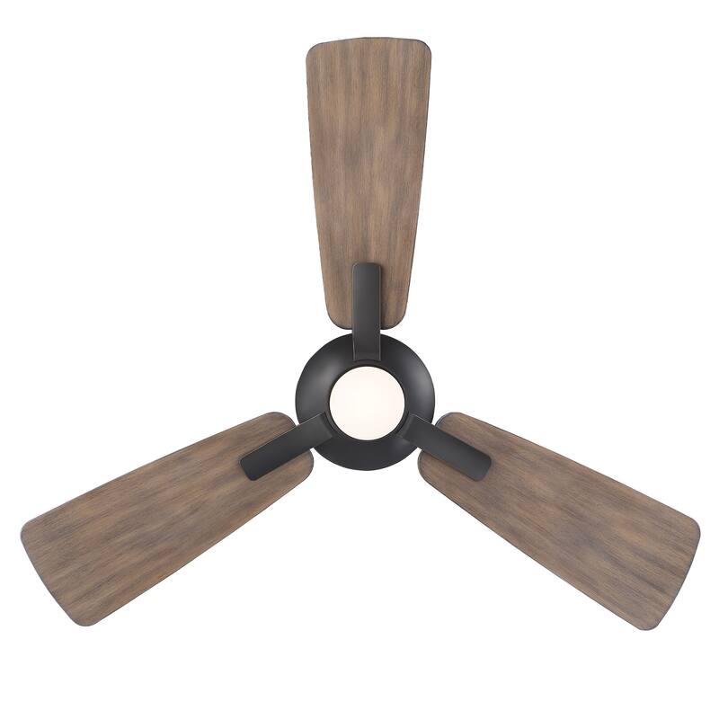 Mykonos 52 Inch 3-Blade Smart Fan with 6-Speed DC Motor and LED Light