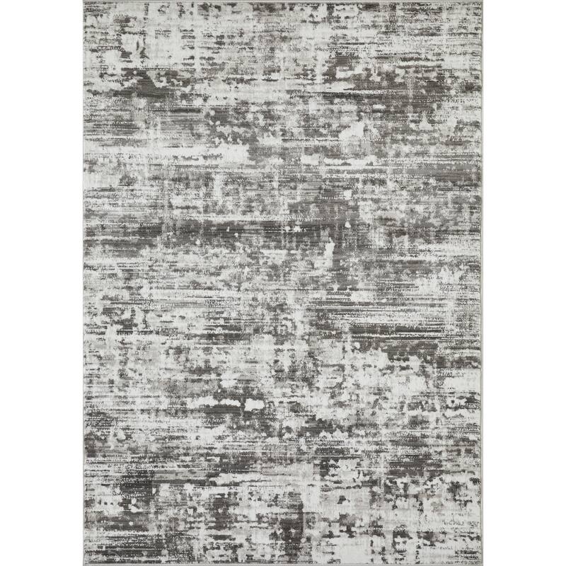 Loomaknoti Rhane Akason Gray Area Rug - 4' x 6'