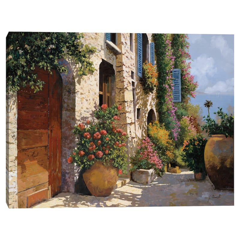 La Bella Strada by Guido Borelli Canvas Art Print