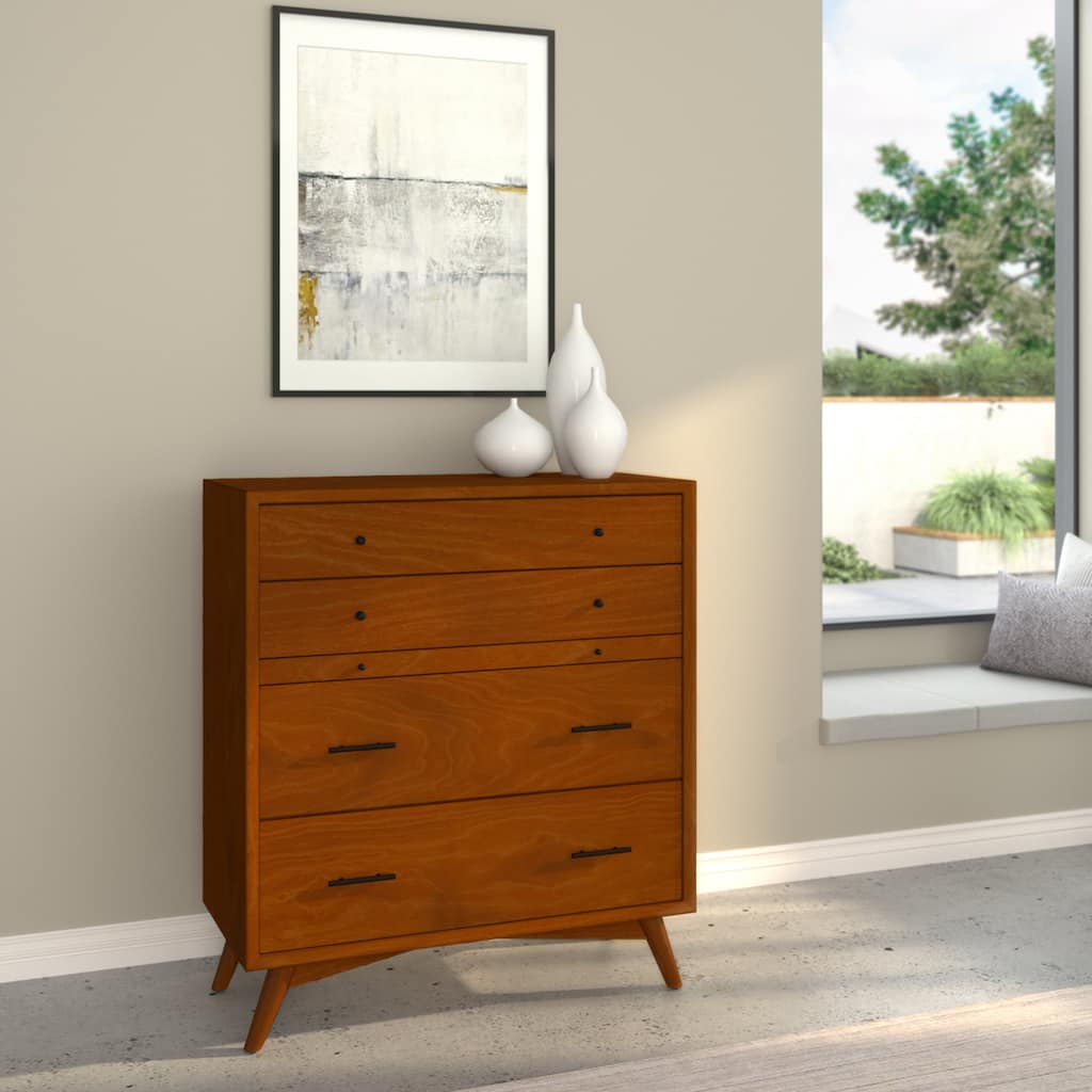 Mid-century 4-drawer Chest