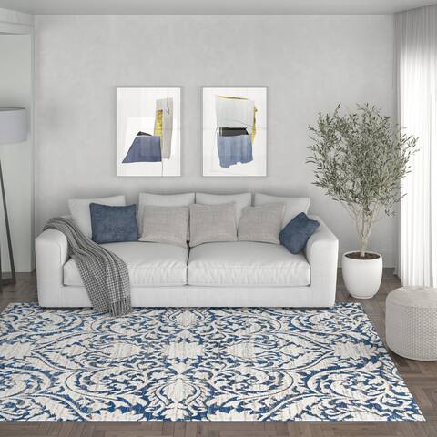 Carrington Farmhouse Floral & Botanical Indoor Area Rug