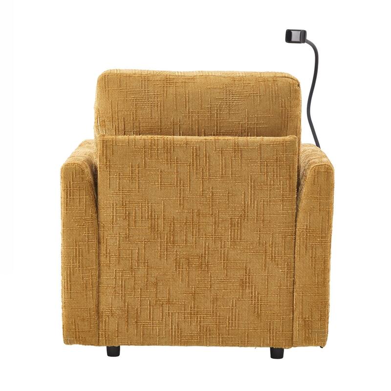 Multifunctional Lazy Person Sofa Recliner can be Stored Storage Backrest with Cell Phone Bracket Single Leisure Chair