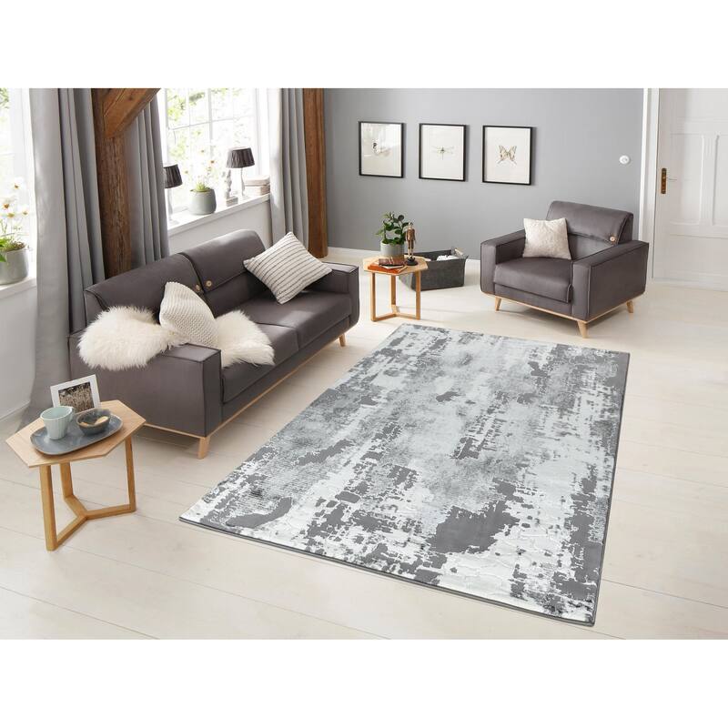 Petra Collection Abstract Area Rug