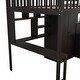preview thumbnail 34 of 34, Full Size Solid Wood Frame Loft Bed with Bookshelf, Drawers, Desk and Wardrobe