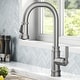 preview thumbnail 80 of 144, Kraus 2-Function 1-Handle 1-Hole Pulldown Sprayer Brass Kitchen Faucet