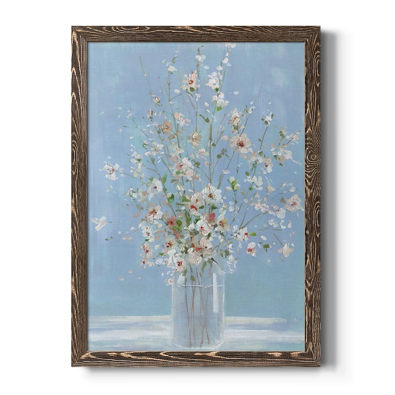 Cherry Blossom Arrangement-Premium Framed Canvas - Ready to Hang