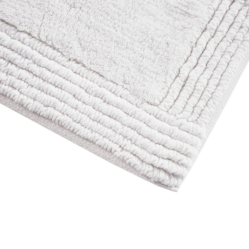 24 x 72" Cotton Tufted 3000 GSM Reversible Bath Rug