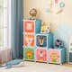 preview thumbnail 45 of 68, Kids Wardrobe Closet with Hanging Section and Cute Doors
