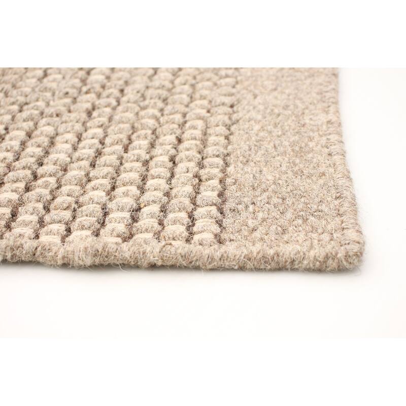 ECARPETGALLERY Hand Loomed Bungalow Wool Dhurrie