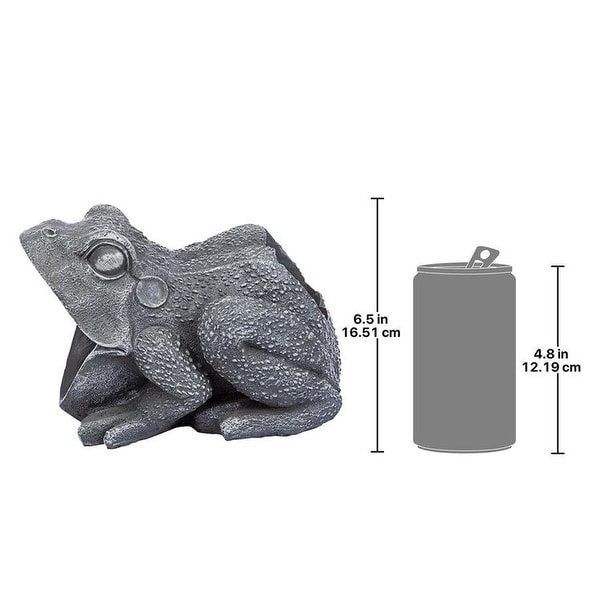 Outdoor Garden Statue,Cute Frog Design Dimensions:8 Wx 5 Dx 9 H,Fitting downspouts up to 3x4 Ajure Rain Gutter Downspout Extension Downspout Diverter