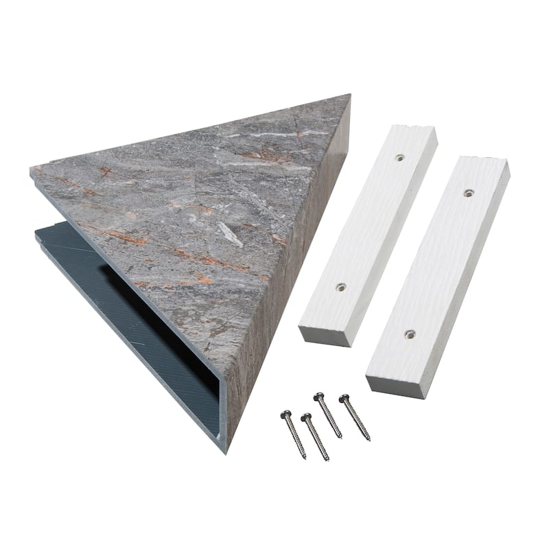 Palisade Shower Shelf - Spanish Marble