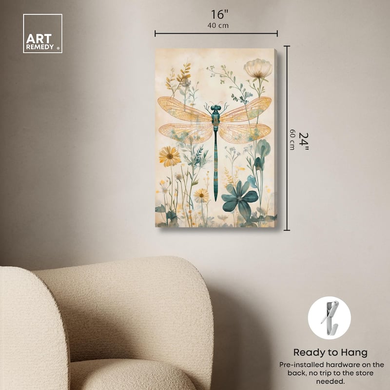 Flight of Fancy Canvas by Art Remedy, Gallery Wrapped