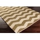 preview thumbnail 14 of 39, Hand-Woven Madeline Natural Jute Chevron Rug - 2' x 3'