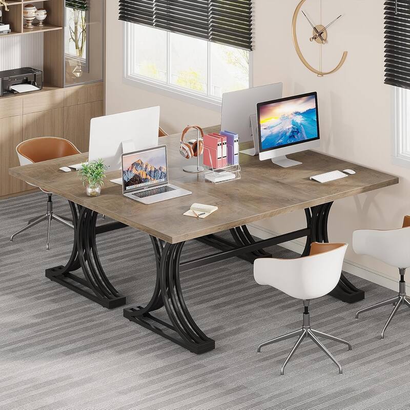 63" Rectangular Conference/Meeting/Business Seminar Table, Office/Executive/Computer Desk