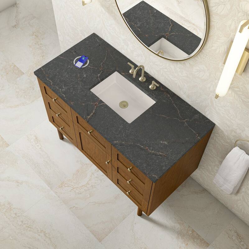 James Martin Vanities 545-V48-FPBL Laurent 48" Single Basin Poplar