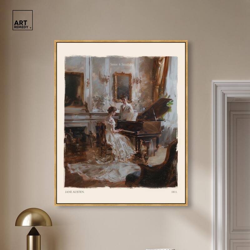 Sense and Sensibility Scene Canvas by Art Remedy