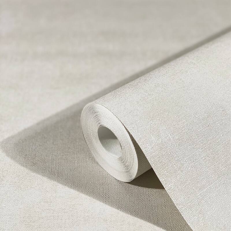 Galerie Wallcoverings Flora Plain Texture Vinyl on Non-woven Lustre Wallpaper Roll
