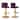 CAROCC Bar Stools Adjustable Armless velvet  Barstool（1 pcs）