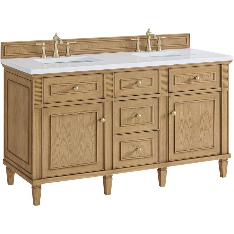 James Martin Vanities 424-V60D-M Lorelai 60" Free Standing Double