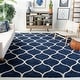 preview thumbnail 1 of 164, SAFAVIEH Hudson Shag Ogee Trellis 2-inch Thick Area Rug