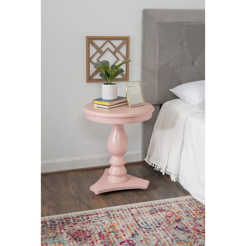 Linon Stanton Round Accent Side Table