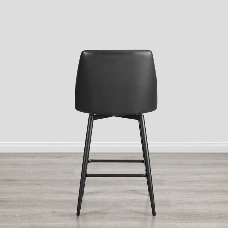 Ariel Counter Height Swivel Barstool Set