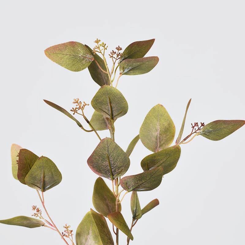 Yellow-Green Artificial Eucalyptus Branch (1 Stem)