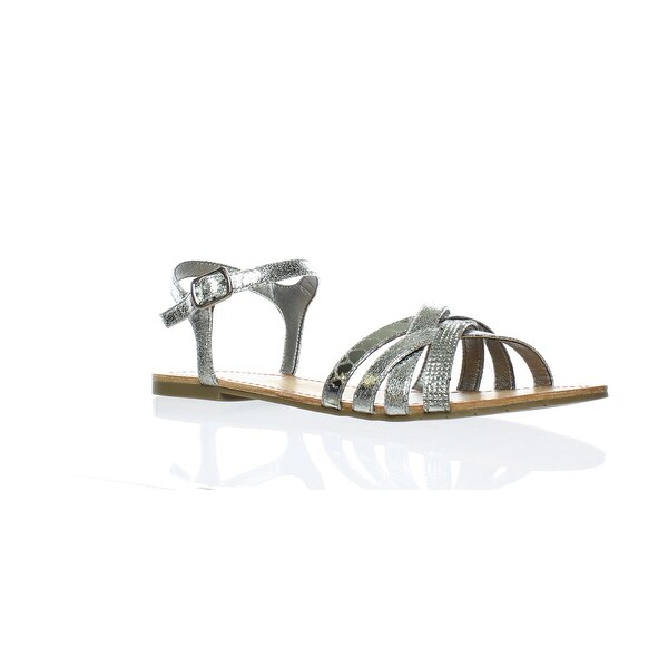 kenneth cole silver sandals