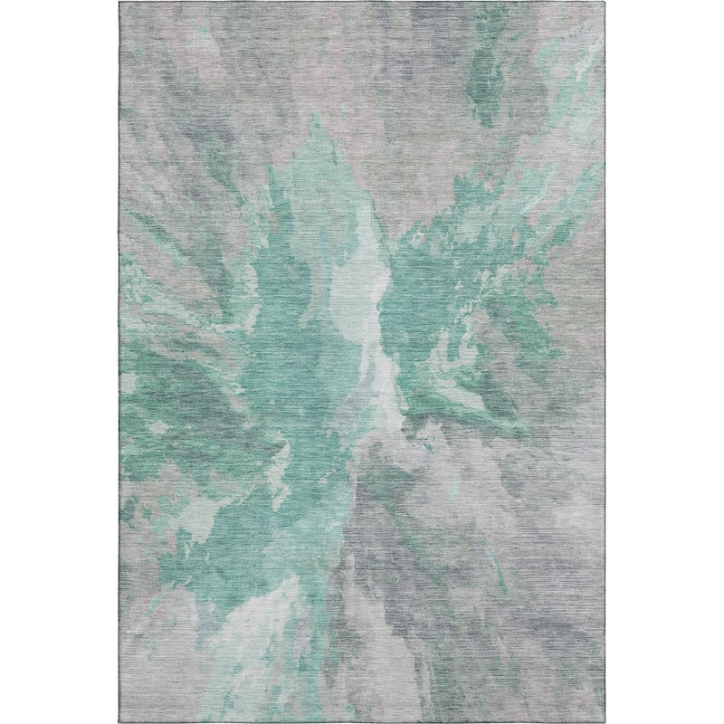 Premium Washable Super Soft Abstract Burst Mayfield Rug