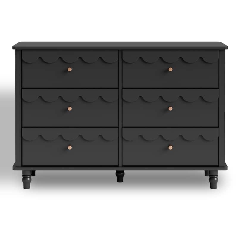 6 Drawers Dresser for Bedroom Modern Closet Dressers Chest of Drawers