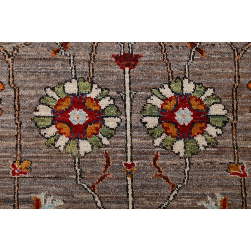 Vegetable Dye Oriental Ziegler Area Rug Wool Hand-knotted Foyer Carpet - 5'0" x 6'8"