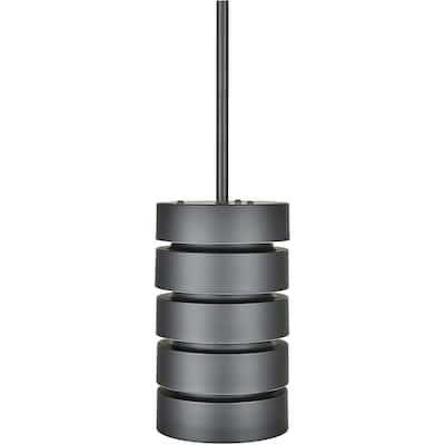 Modern pendant light cylinder mini hanging light with stem