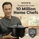 preview thumbnail 25 of 40, Gotham Steel 5QT Dutch Oven Ceramic Nonstick Lightweight Self Basting Lid